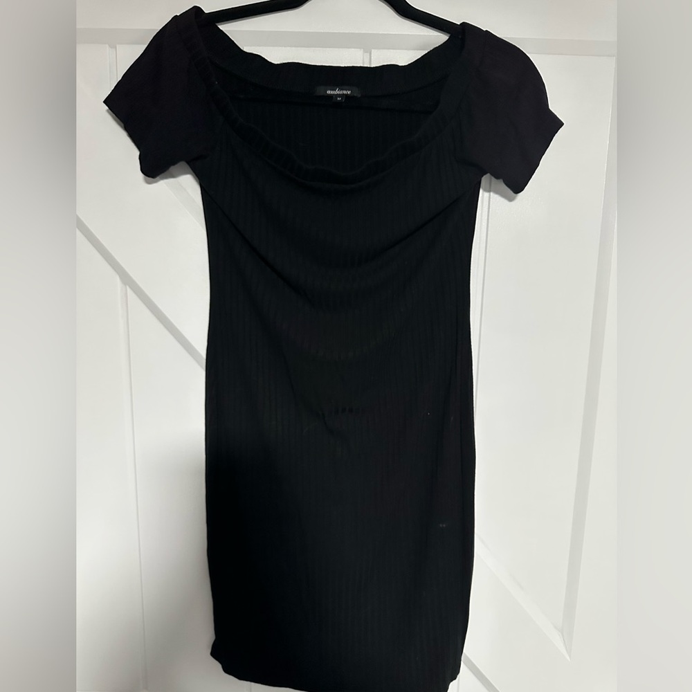 Ambiance Black Mini Dress